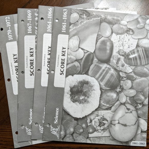 ACE Homeschool Science Grade 6 Score Keys - Picture 1 of 1